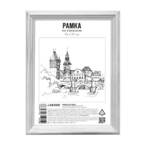 Фоторамка 10х15см МДФ Devente №1 белая, акриловое стекло 9027154