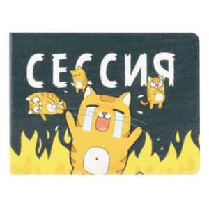 Обложка для студенческого билета/пропуска/удостоверения ПВХ Сессия ST_52913