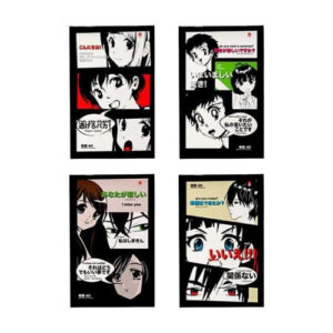 Блокнот А5 40 листов Manga Anime, 4 вида 3-40-717