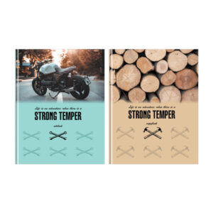 Блокнот А5 80 листов Биз BG Strong Temper, книжный переплет ББ5Т80_ЛГ 11161