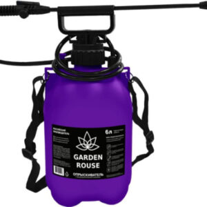 Опрыскиватель помповый пластиковый 6л фиолетовый Garden Rouse