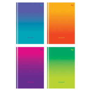 Блокнот А6 64 листа Биз BG Bright Monocolor, книжный переплет еврофомат ББ6Т64_ЛГ 09875