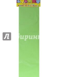 Бумага крепированная 50х250см светло-зеленая 39522