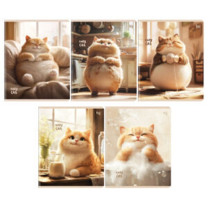 Тетрадь 48 листов BG Cozy Cat Т5СК48_ВЛ 57629