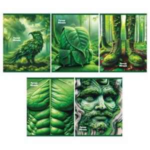 Тетрадь 96 листов линейка BG Forest Miracle Т5СК96 60344