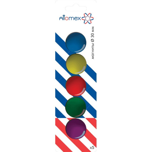 Магнит для доски 30мм 5шт. Attomex 6021701