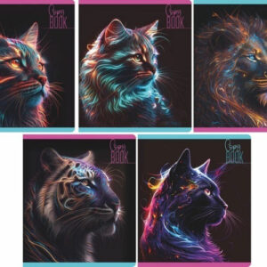 Тетрадь 48 листов Lamark Neon Animals 128/00134990 4824-32
