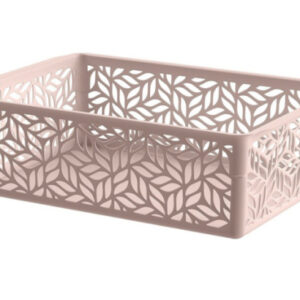 Корзина универсальная пластиковая 2,0л 23х16х7см Linden бежевый IDIland 221313127/06