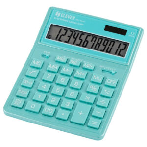 Калькулятор Eleven 12 разрядов, 205х155х36мм, бирюзовый SDC-444X-GN 339205