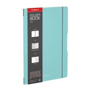 Тетрадь 48 листов А4 ErichKrause Folderbook Pastel Mint, в съемной пластиковой обложке 56126