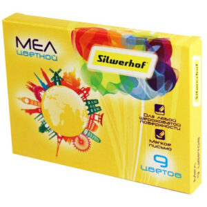 Мелки цветные 9 цветов Silwerhof Солнечная коллекция 882086-09 1097207