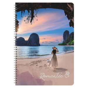 Тетрадь 80 листов А4 Lamark Romantic №1, гребень 128/00135054 CB0106-01