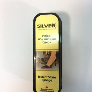 Губка для обуви силиконовая бесцветная Silver RS-03