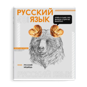 Тетрадь 48 листов П Русский язык Яркие детали 67547