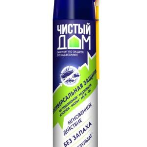 Дихлофос 600мл супер универсальный, без запаха Чистый Дом 02-852