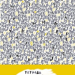 Тетрадь для записи иностранных слов 80 листов А5 Буквы, гребень С7416-03