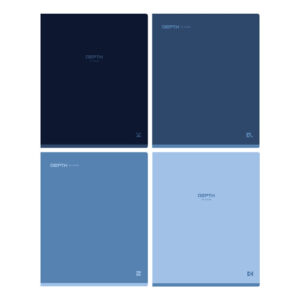 Тетрадь 48 листов BG Monocolor Blue Т5СК48_ЛС 11854