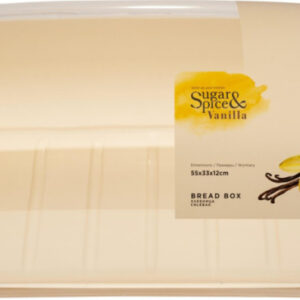 Хлебница пластиковая 5л 39,5х25х17,7см Vanilla, шампань Sugar&Spice SE167412001