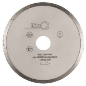 Диск алмазный Ring сплошной 115х5х1,8/2,1х22,2 мм 249110