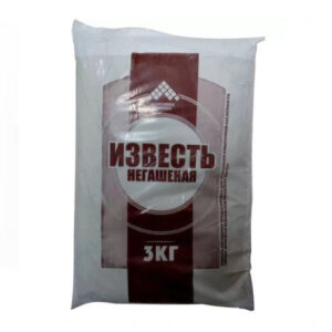 Известь негашеная 3кг Фаско