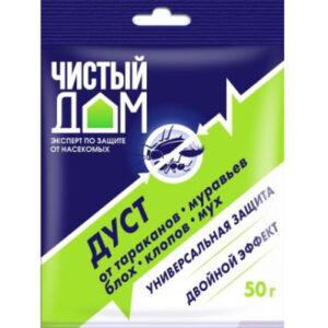 Дуст от насекомых 50г Чистый Дом 02-452/02645