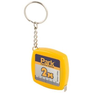 Рулетка-брелок 2м пластиковый корпус Park 007644
