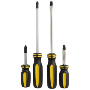 Отвертки набор 4шт. пластиковые рукоятки, Simple Park 008361