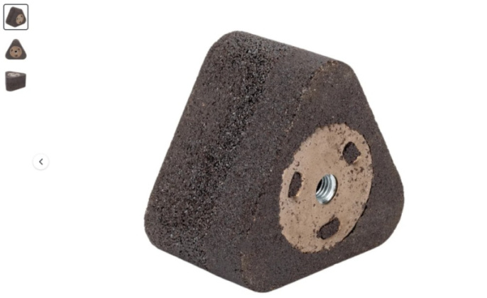 Сегмент МШМ 6С 85х78х50 14А 100 СТ с гайкой LugaAbrasive 319283