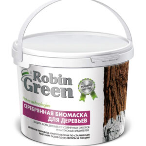 Побелка-Биомаска для садовых деревьев серебряная 3,5кг Robin Green