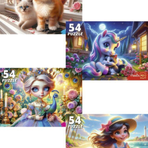 Пазлы 54 элемента Любимые пазлы для девочек П54-8711
