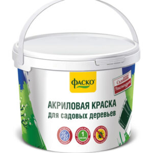 Краска акриловая для садовых деревьев 1,2кг Фаско