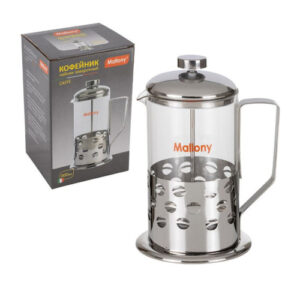 Френч-пресс 0,80л нержавеющая сталь+стекло Caffe Mallony B535-800ML/950082