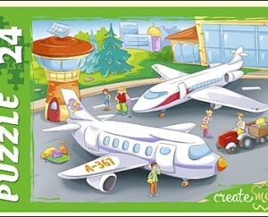 Пазлы 24 элемента Макси Аэропорт ПУ24-7287