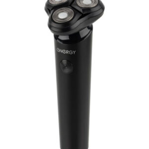 Бритва аккумуляторная, 3 бреющие головки, шнур USB, EN-727, черный Energy 107604