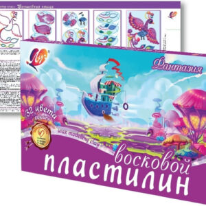 Пластилин 32 цвета Луч Фантазия, восковой 31С 2066-08