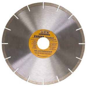 Диск алмазный 125х22мм сухая резка, сегментный, Europa Standard Sparta 73163
