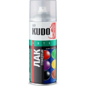 Лак "KUDO" универсальный акриловый глянцевый 9002 KU-9002