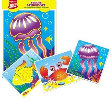 Шаблон Artberry Sea Life 3шт. 39263