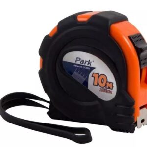 Рулетка 10м х 25мм обрезиненный корпус с фиксатором Park TM30-10025/353030