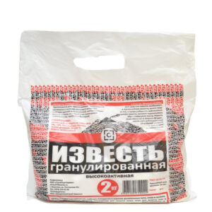 Известь негашеная гранулы 2кг