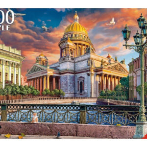Пазлы 1500 элементов Вид на Исаакиевский собор Ф1500-6647