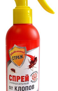 Спрей от клопов и блох 200мл Бдительный Страж ST-944