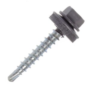 Саморез кровельный 4,8х35 RAL 7024 (серый графит) Daxmer Daxmer 277-702435 10 шт