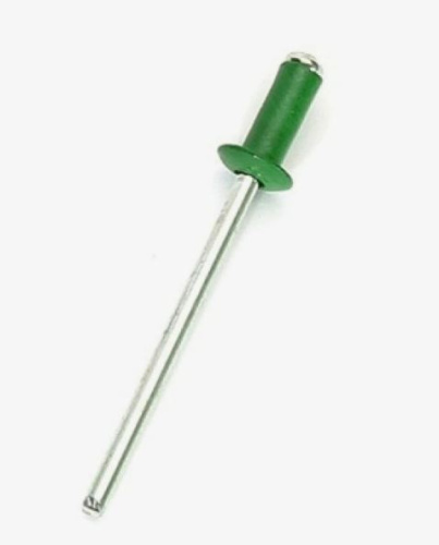 Заклепки Al/st 4.0х10 RAL 6002 зеленый 083-4106002