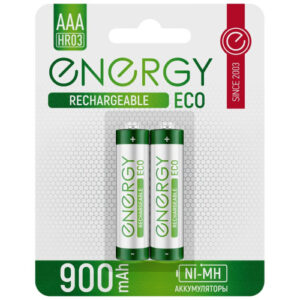 Аккумулятор Energy Eco R3 900mAh ( 2шт. на блистере) NIMH-900-HR03/2B/104987