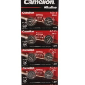 Батарейка часовая Camelion Mercury Free (0%Hg) AG13 LR44 357A (10шт. на блистере) ЭН-12821