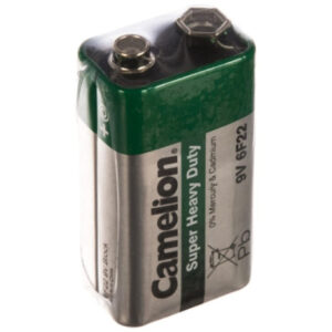 Батарейка солевая "крона" Camelion Heavy Duty 6F22 ЭН-1663