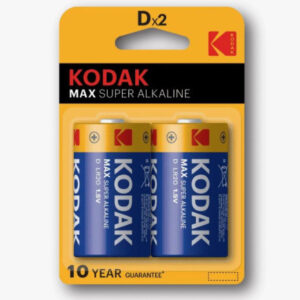 Батарейка Kodak алкалиновая Max LR20 ( 2шт. на блистере) Б0005129