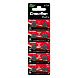Батарейка часовая Camelion Mercury Free (0%Hg) AG 7 LR927 395A (10шт. на блистере) ЭН-12815