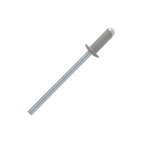 Заклепки Al/st 4.0х10 RAL 7004 серый 083-4107004